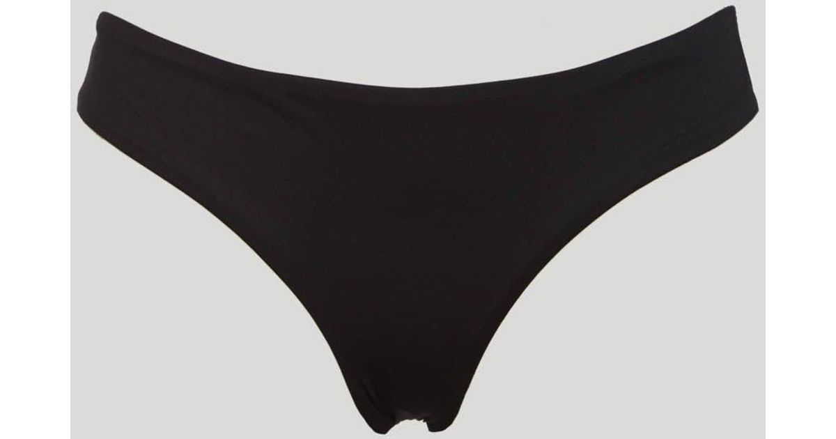EFFEK Synthetic F ** K Bikini Slip Culotte Black | Lyst