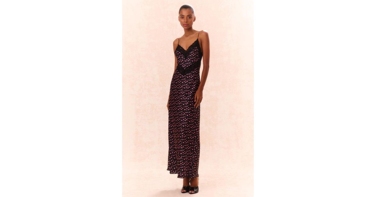 Silk Floral Maxi Dress (XS)