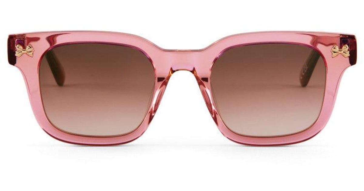 Loveshackfancy Port Sunglasses In Pink Lyst 2486