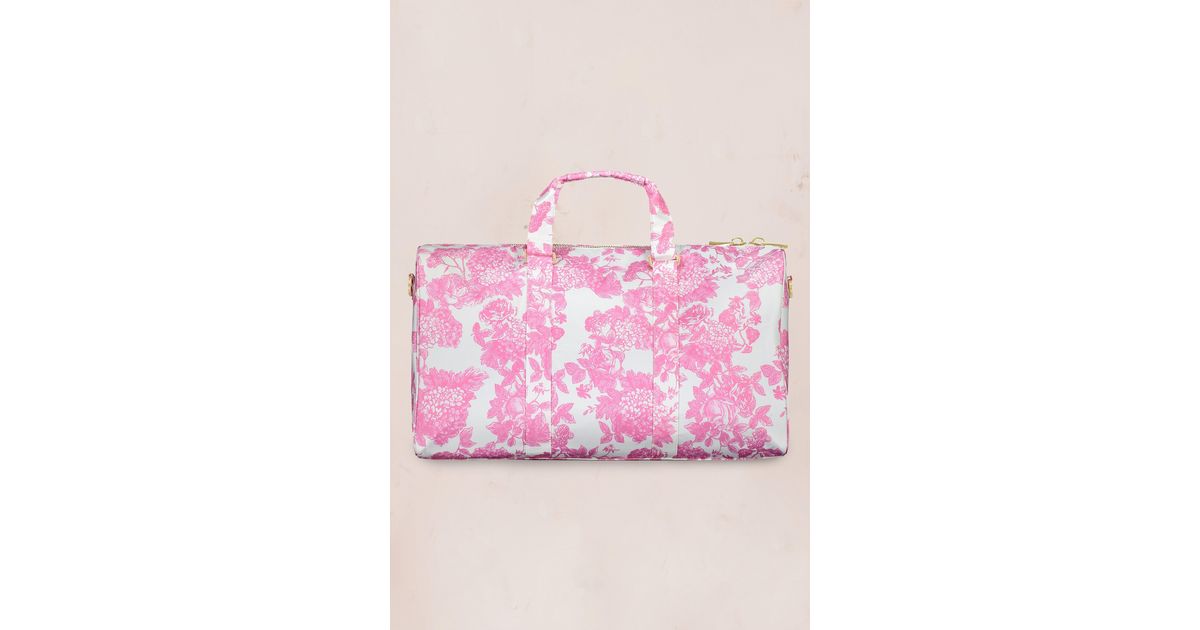 LoveShackFancy Lsf X Stoney Clover Large Duffle in Pink Lyst