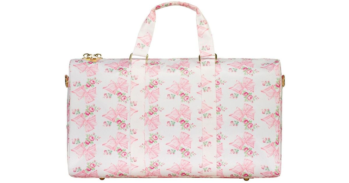 LoveShackFancy Lsf X Stoney Clover Large Duffle in Pink Lyst