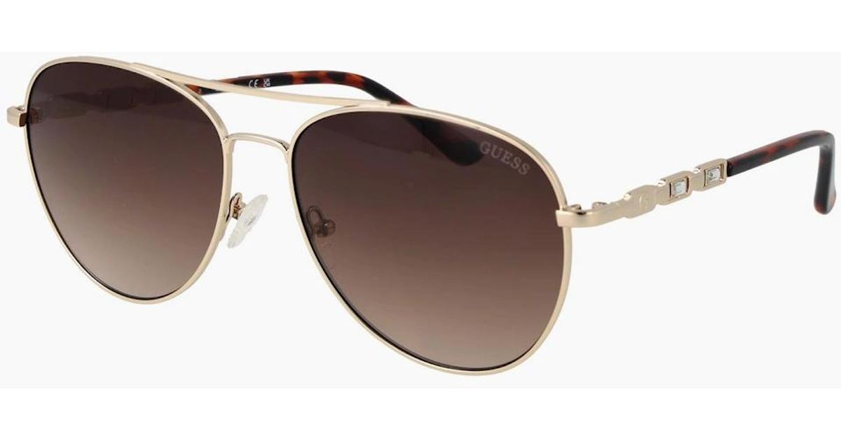 32f Guess Sunglasses Gf6143 32F 59 in Brown | Lyst UK