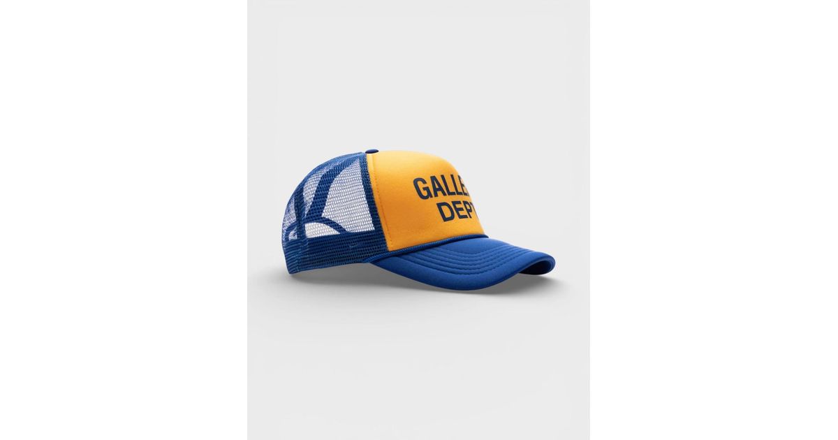 Gd Blue Rag GALLERY DEPT. Gd Logo Trucker in Blue for Men | Lyst UK