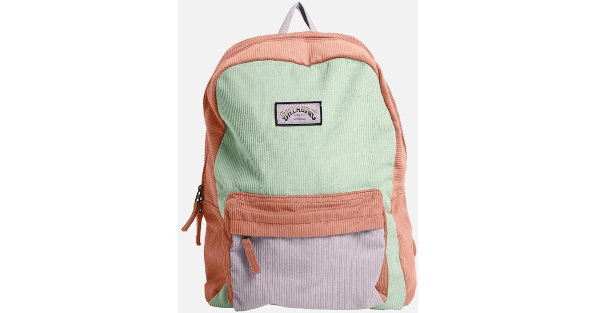 Billabong Corduroy Backpack in Green Lyst UK - Main Image