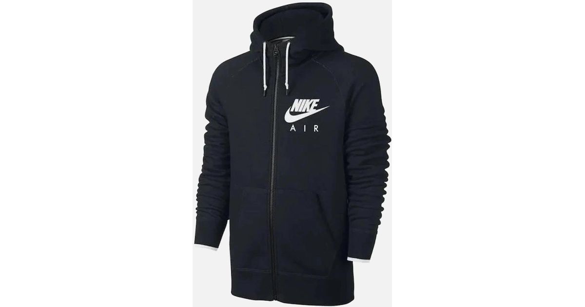Nike Air Aw77 Fleece Hoodie in Blue for Men Lyst UK