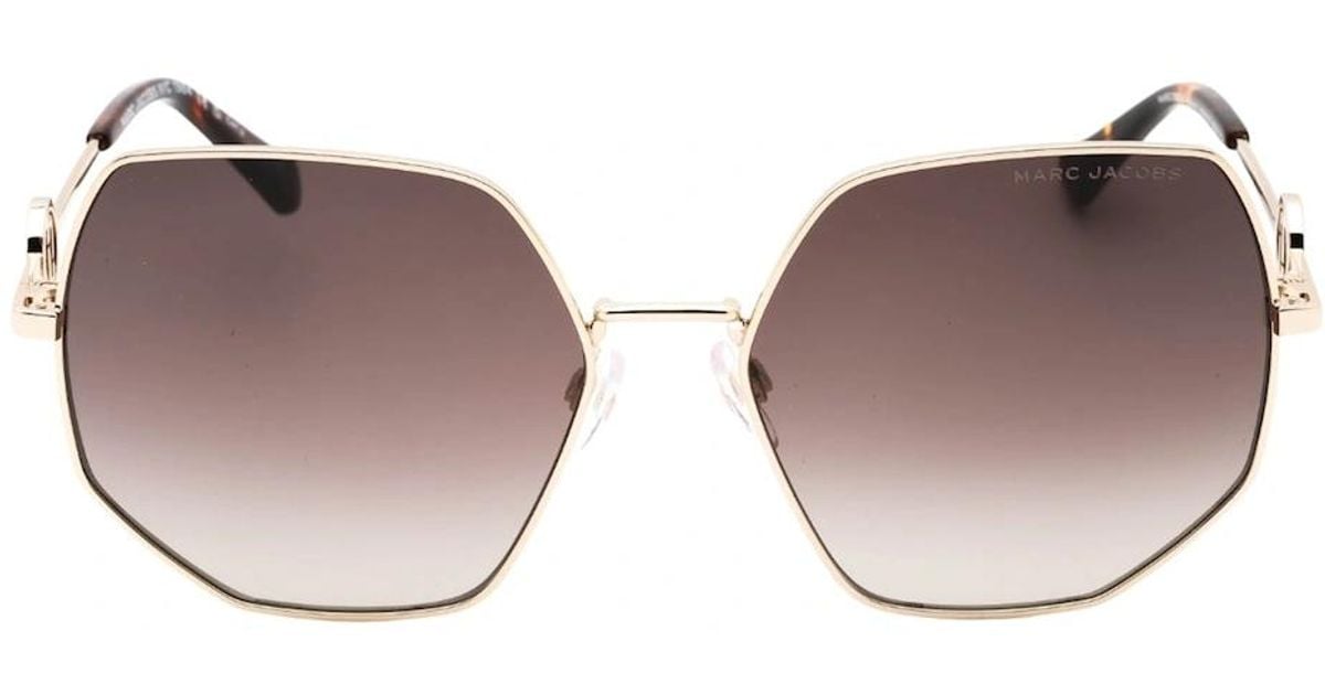 Marc Jacobs Brown Lens Havana Brown Sunglasses