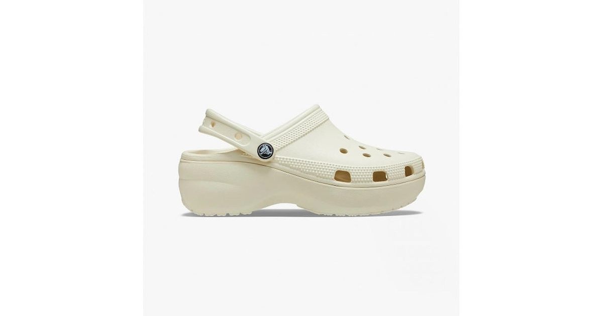 Crocs™ 206750-2Y2 Classic Platform Clog Clogs Bone in