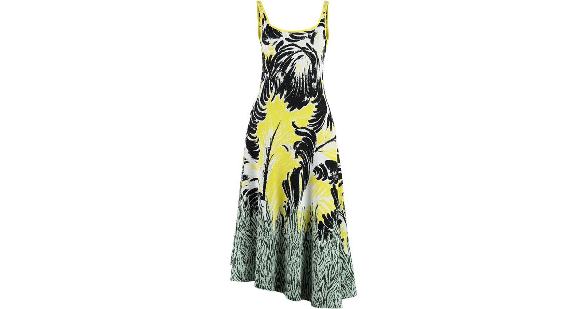 【送料&関税込】Bottega Veneta Embroidered Jacquard Dress Bottega Veneta Embroidered Jacquard Dress with Open Back