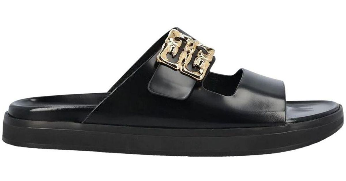 【Givenchy】4G LIQUID DAD SANDAL◆BE309UE2CF Givenchy 4G Liquid Dad Sandal Ivory Leather – LOZURI®