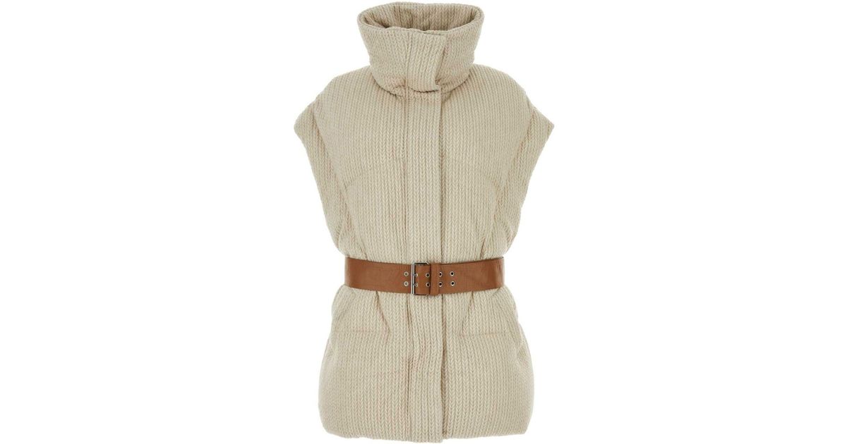 ダウンジャケット・コート KHRISJOY Sand Knit Sleeveless New Iconic Down Jacket Khrisjoy Sand Knit Sleeveless New Iconic Down Jacket – LOZURI®