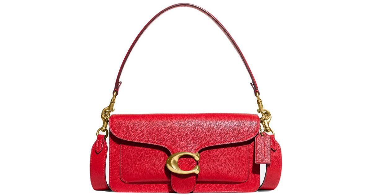 COACH Tabby 26 Shoulder Bag in Red Lyst