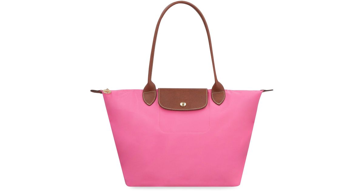 トートバッグ Longchamp Pink Le Pliage Original L bag Le Pliage Original L Tote bag Pink Tea - Recycled canvas