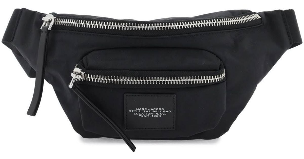 Marc Jacobs The Biker Nylon Belt Bag in Black Lyst