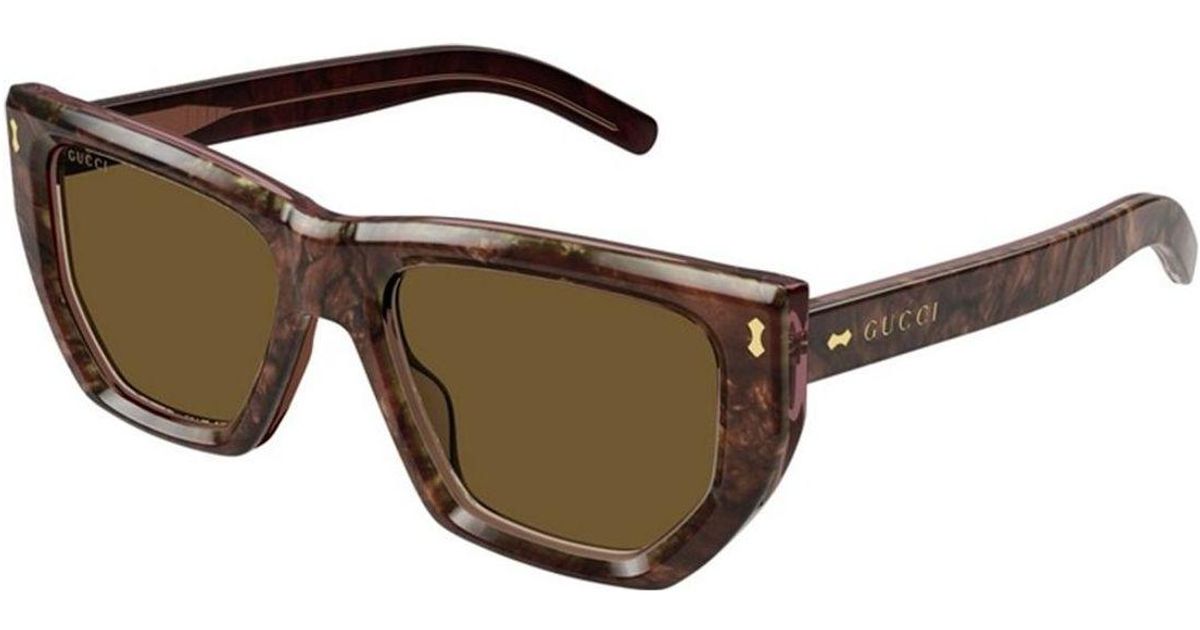 サングラス GUCCI Gucci - GG1520S - 003 PINK PINK BROWN Gucci GG1520S 003 Sunglasses - US