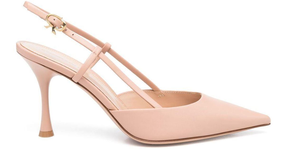 Gianvito Rossi Ascent 85mm Slingback Pumps Lyst