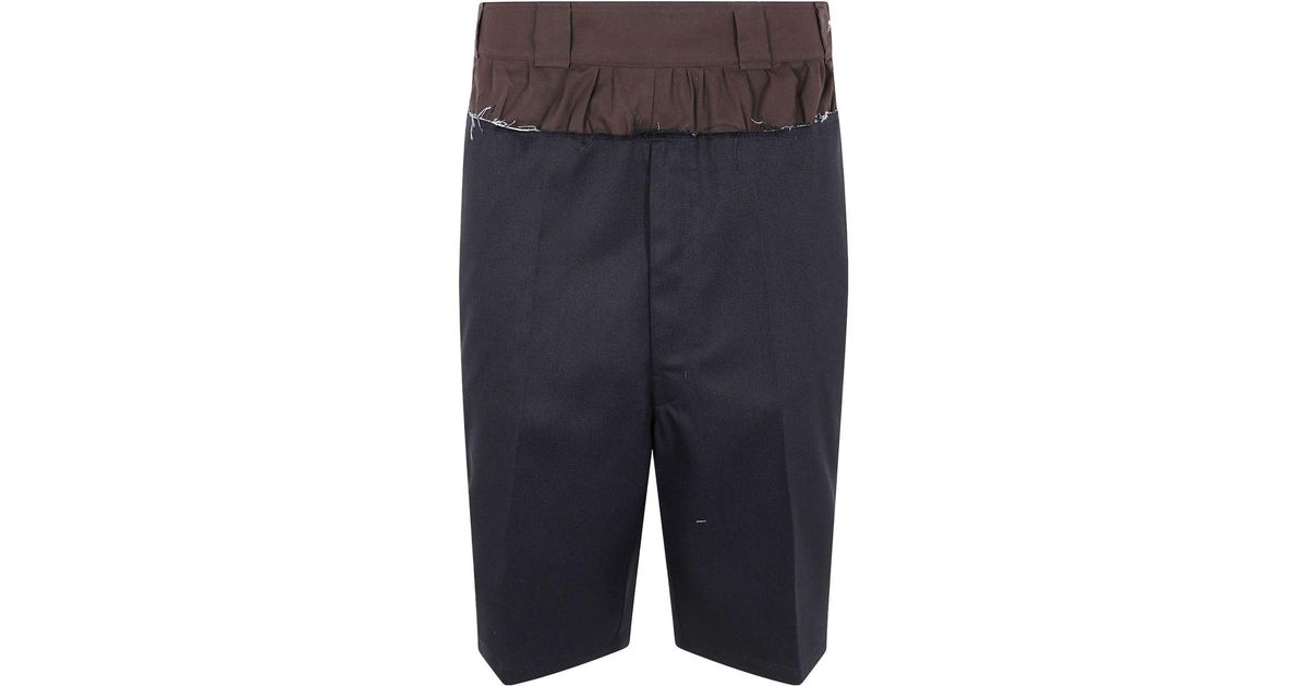 ショートパンツ Maison Margiela Bermuda shorts Anonymity of the lining Maison Margiela Women's Bermuda Shorts Anonymity Of The