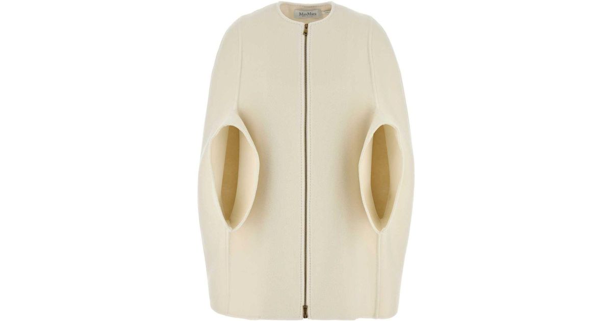 ポンチョ・ケープ Max Mara White Cashmere Placido Cape 1011065106001-e-placido.jpg