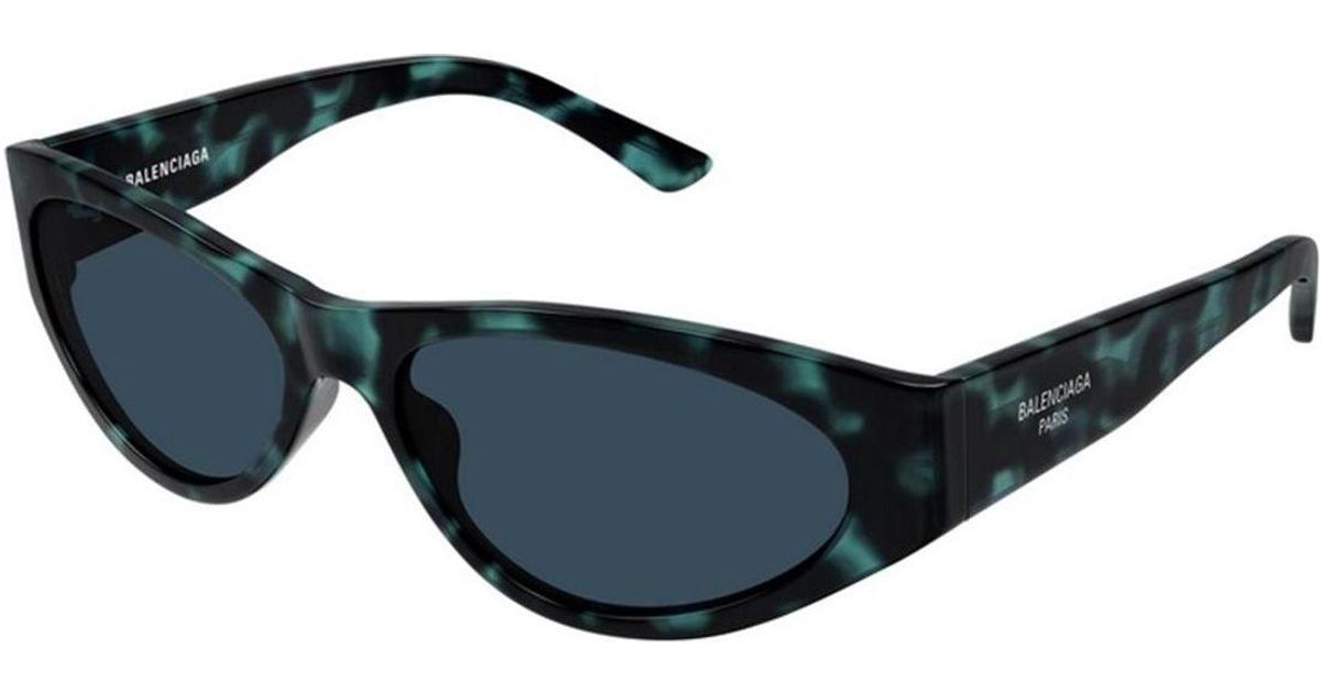 Balenciaga Bb0367S 003 Sunglasses in Blue | Lyst