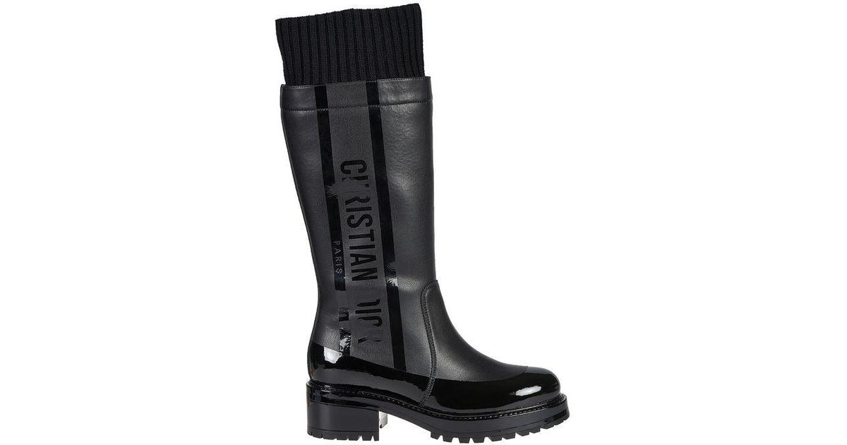 Dior Rubber Boots in Black Lyst