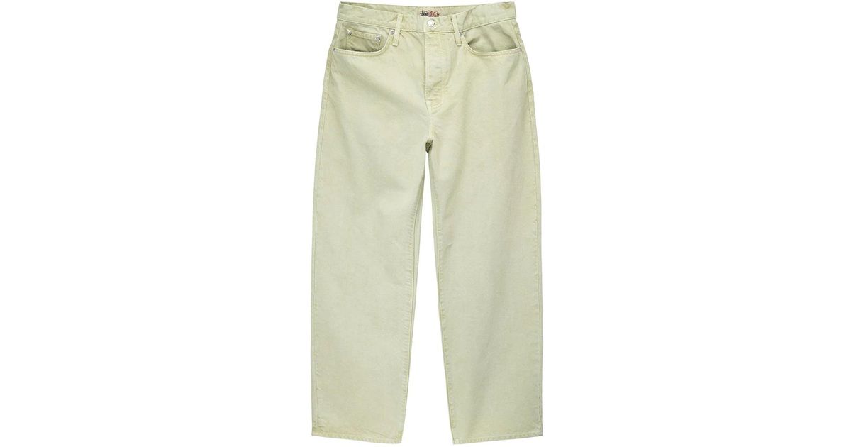Stussy Double Dye Big 'ol Jeans in Natural for Men | Lyst