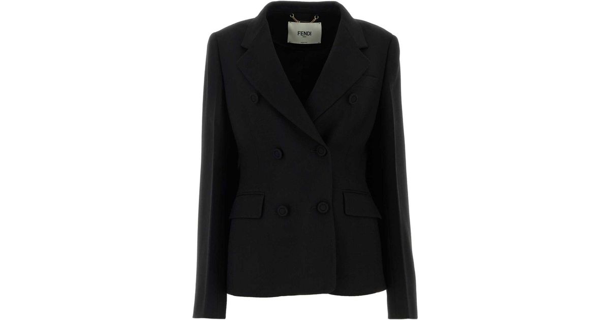 ジャケット Fendi Black Wool Blend Fendi X Stefano Pilati Blazer Fendi Black Wool Blend Fendi X Stefano Pilati Blazer – LOZURI®