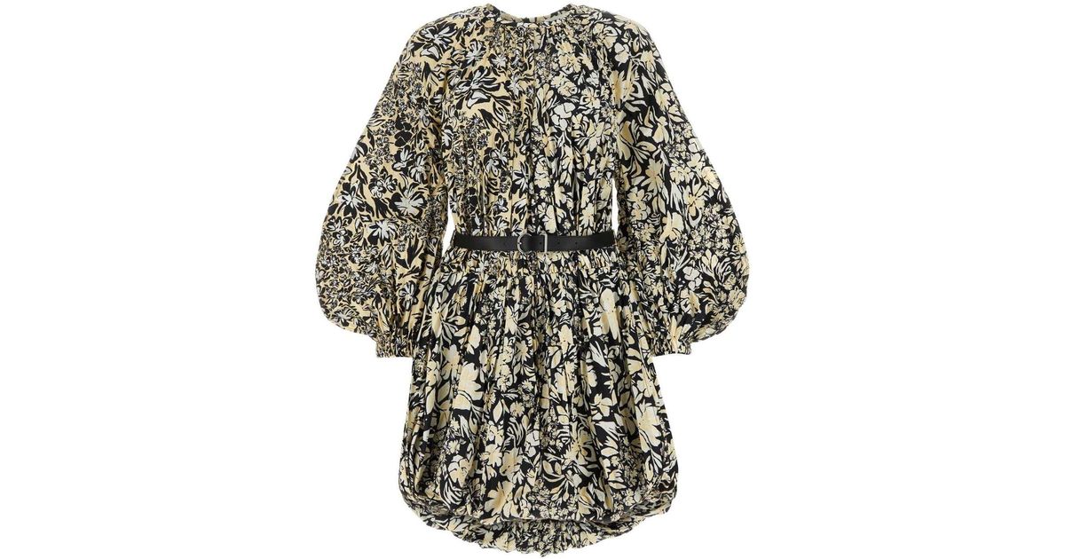 ワンピース JIL SANDER PRINTED NYLON MINI DRESS Jil Sander Printed Nylon Mini Dress (Jil Sander/ワンピース