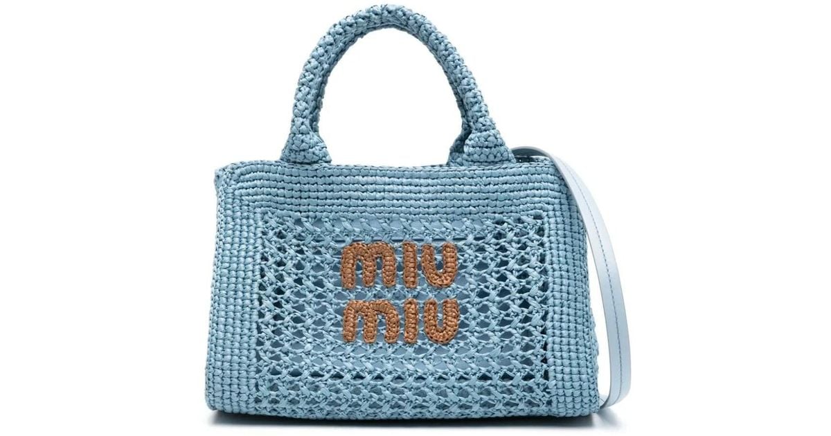 miu-miu-gnawed-blue-Borsa-A-