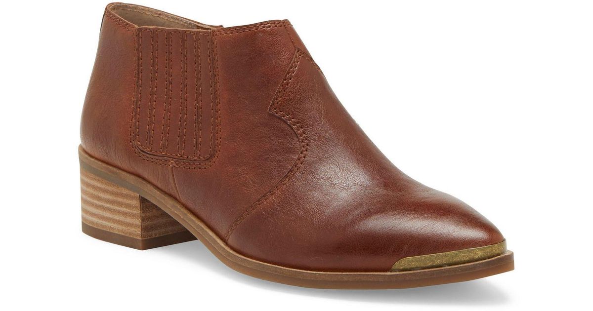ellerey lug leather bootie lucky brand