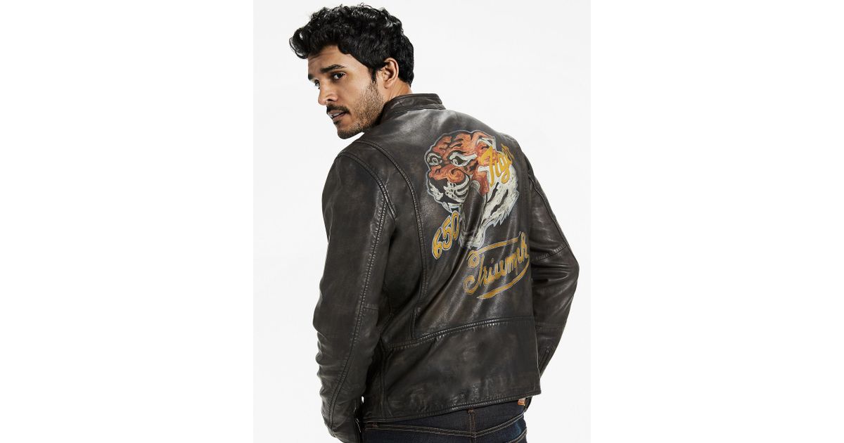 lucky bonneville leather jacket