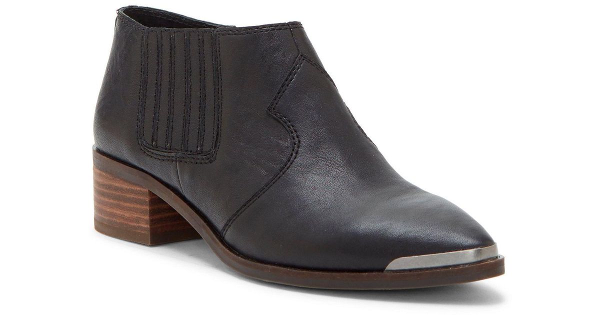 Lucky Brand Leather Kalbah Bootie in Black - Lyst