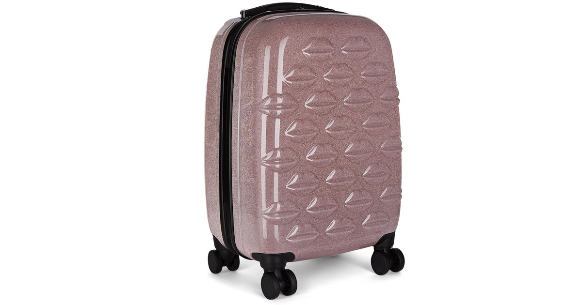 american tourister glitter suitcase