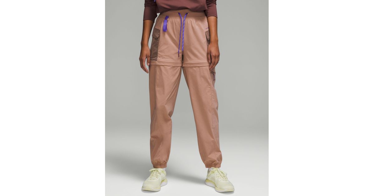 lululemon athletica Convertible Highrise Hiking Jogger Lyst