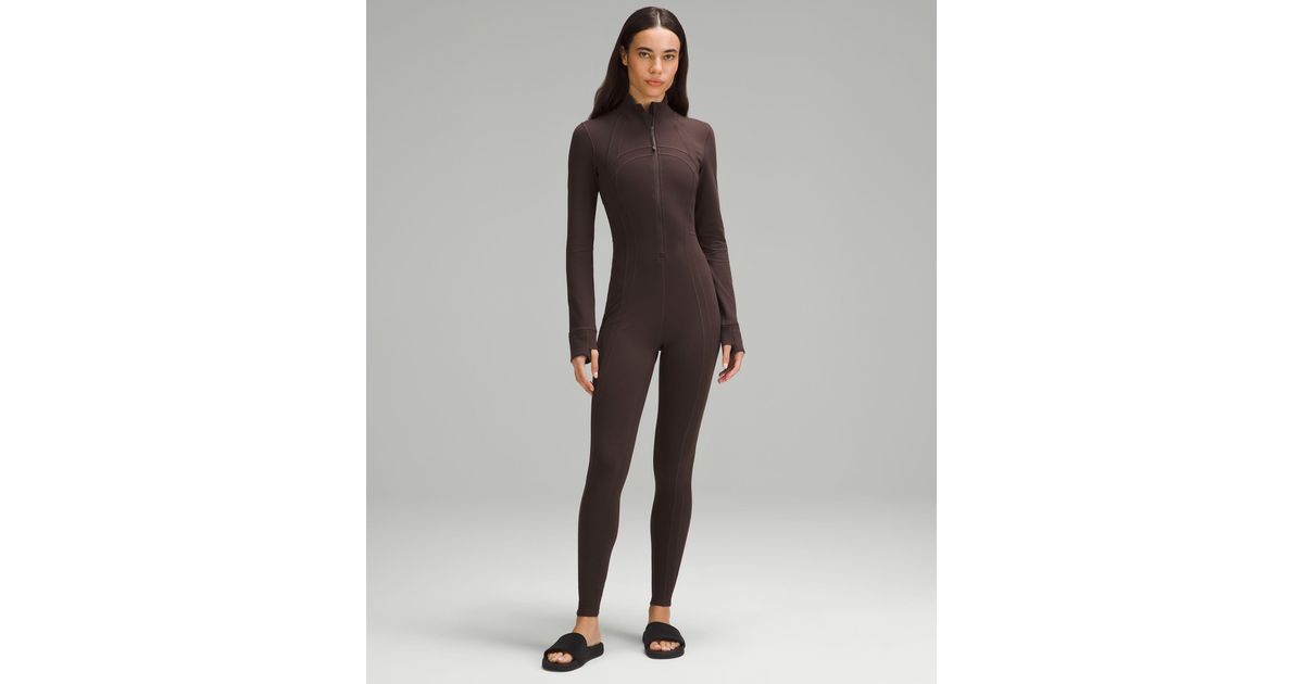 lululemon athletica Define Long-sleeve Bodysuit 28 Luon in Gray