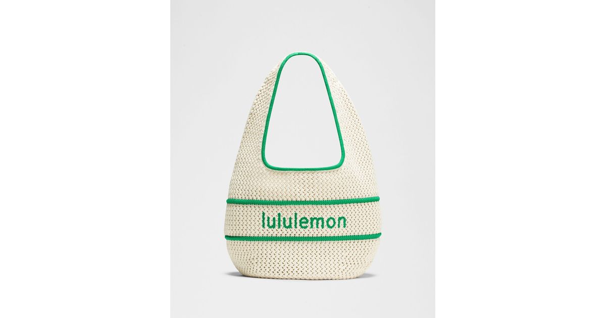 Lululemon★Cotton Crochet 7L かぎ針編みショルダーバッグ Lululemon Cotton Crochet Shoulder Bag 7L - YouTube