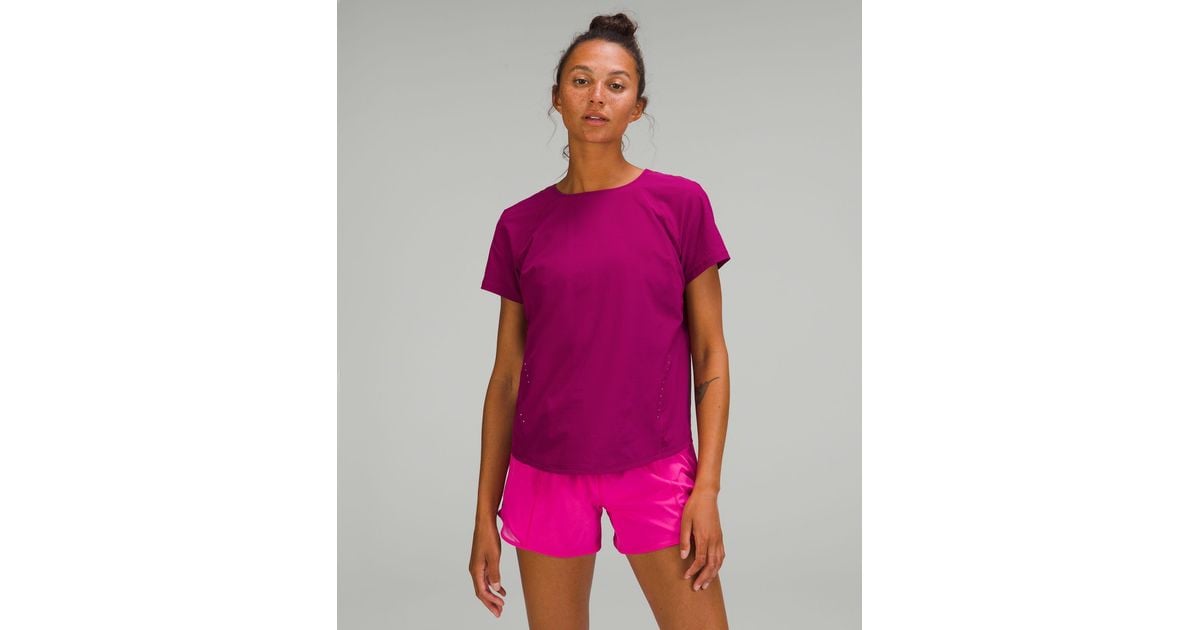 lululemon athletica Lightweight Stretch Running Short Sleeve Shirt