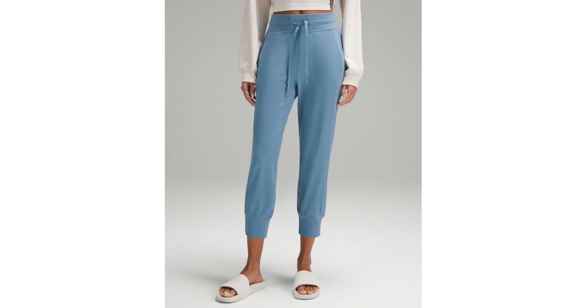 lululemon athletica Ready To Rulu High-rise Cropped Jogger in Blue