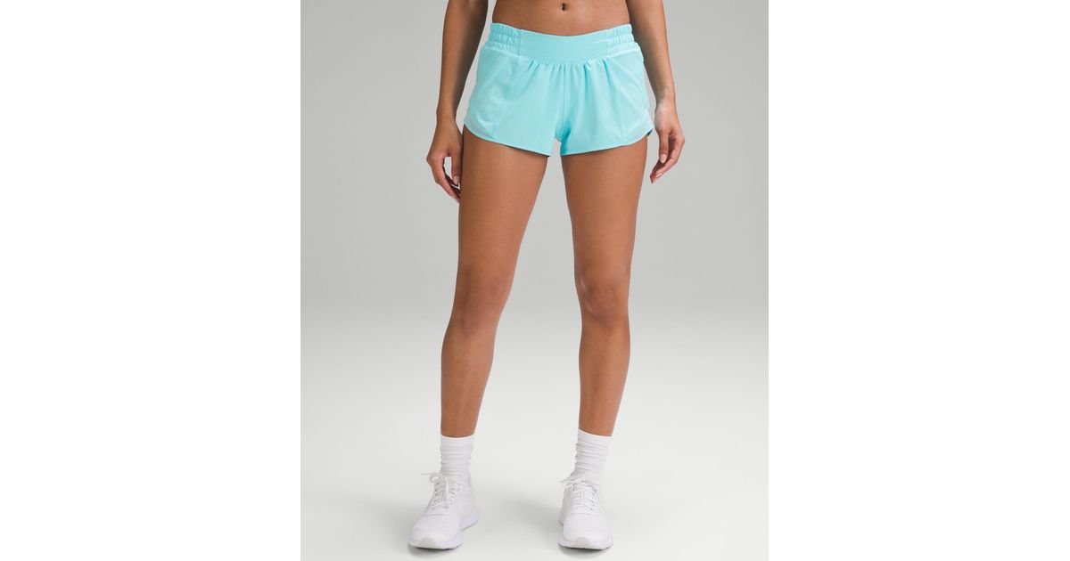 Light blue lululemon shorts sale
