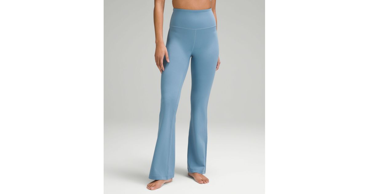 Lululemon Groove Pants Flare Super High-Rise Blue Size 4 - $85 (27% Off  Retail) - From pey
