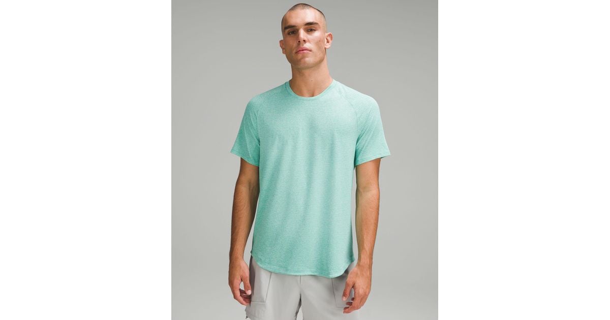 lululemon athletica License To Train Short-sleeve Shirt in Green | Lyst