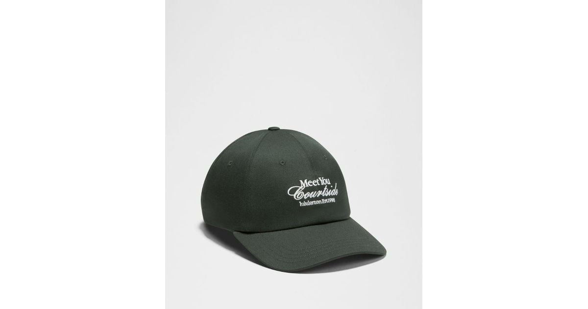 Lululemon Classic Ball Cap *Tennis Club in Rainforest Green/White Lululemon Classic Ball Cap *Tennis Club in | Mercari main image 3