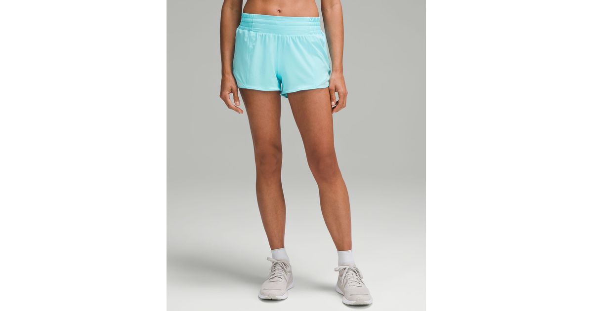 lululemon athletica Hotty Hot High-rise Lined Shorts - 2.5 - Color Blue -  Size 8