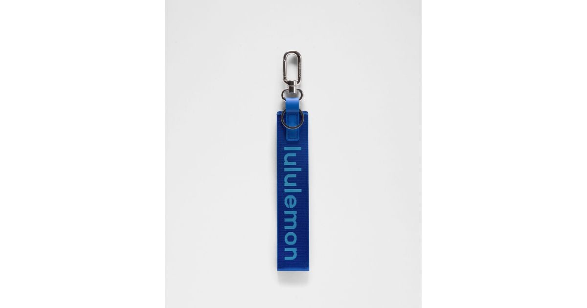 lululemon Never Lost Keychain in Blue | Lyst