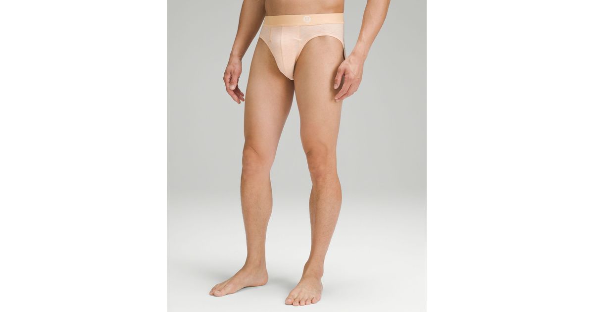 lululemon athletica Always In Motion Brief With Fly in Natural for Men