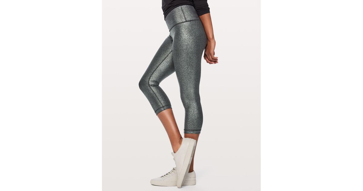 lululemon foil leggings
