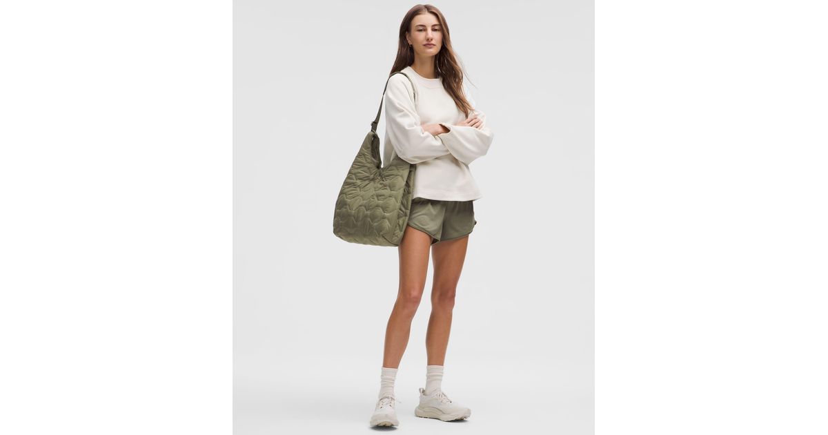 lululemon Quilty Pleasures Shoulder Bag 14L in Green | Lyst