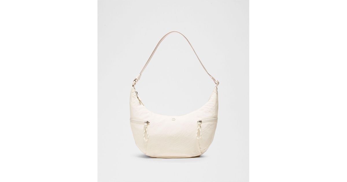 lululemon Slouchy Sling Bag 6L in White | Lyst