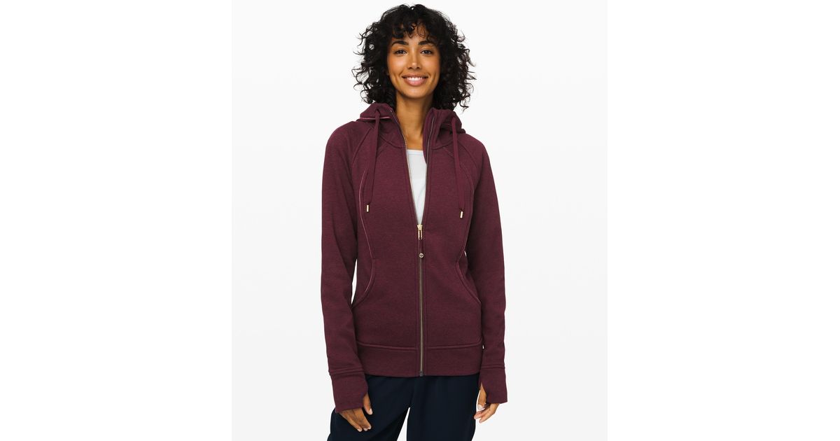 scuba hoodie plush lululemon