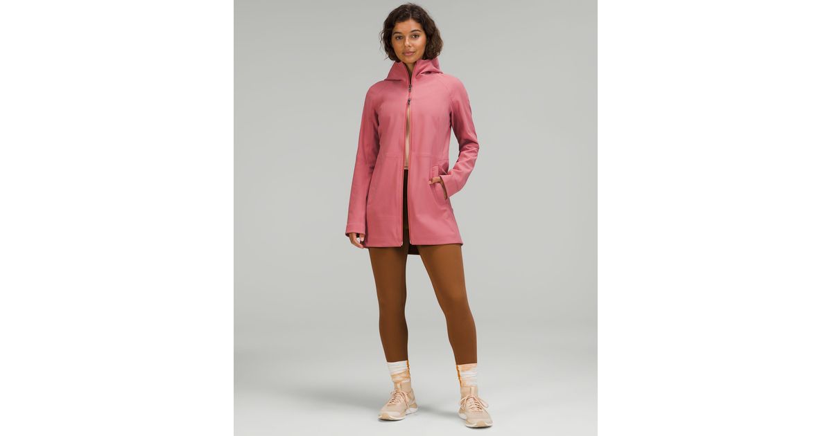 lululemon Repelshell Rain Jacket in Red Lyst