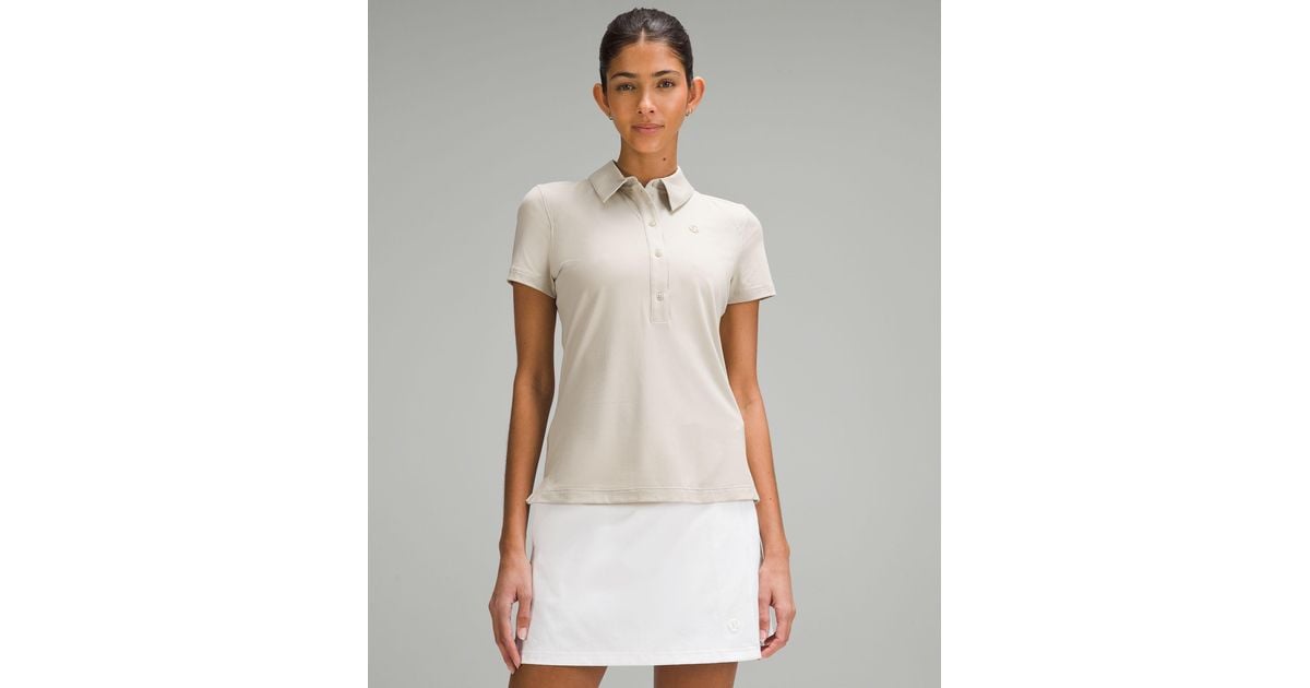 Lululemon athletica Quick-Dry Short-Sleeve Polo Shirt, Women's Long Sleeve  Shirts