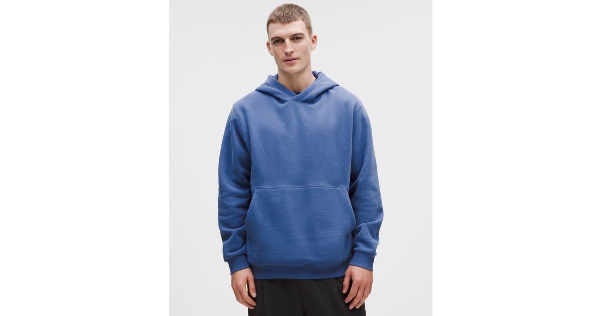 lululemon Steady State Pullover Hoodie in Blue for Men | Lyst UK